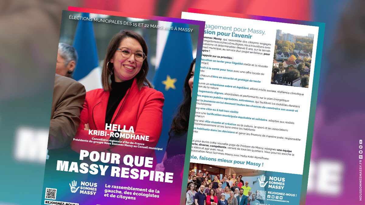 Un engagement pour Massy, une vision pour l’avenir