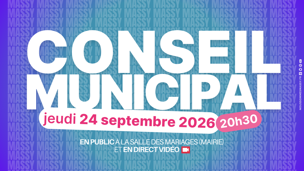 Conseil municipal du 24 septembre 2026