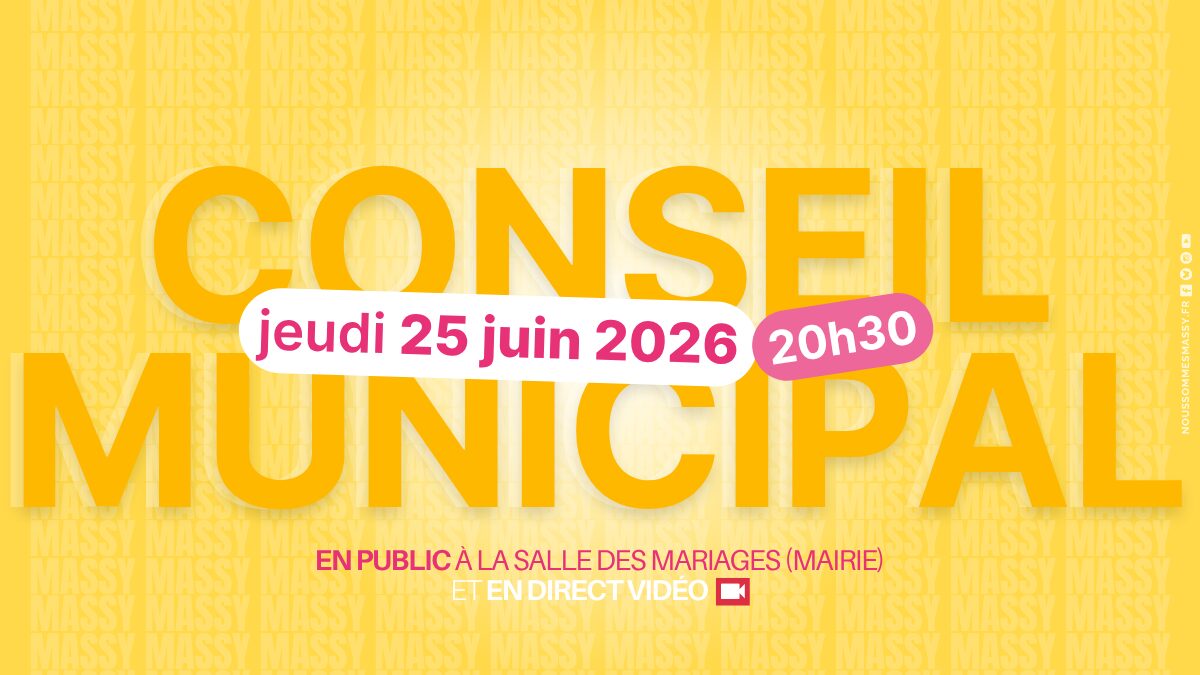 Conseil municipal du 25 juin 2026