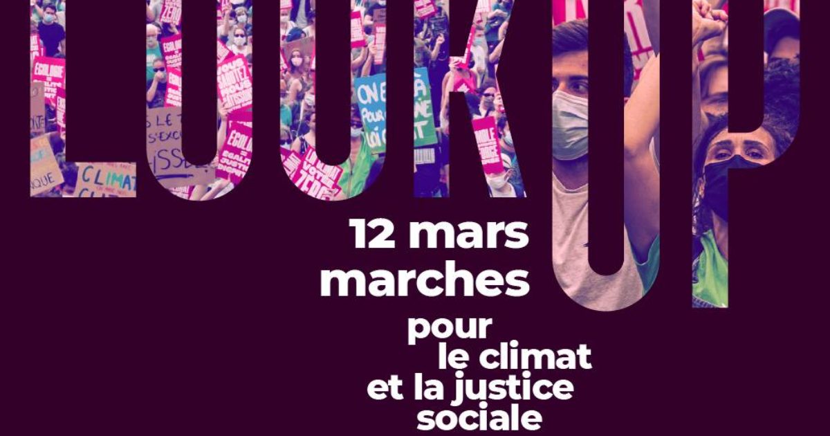 12 Mars 2022 – Look Up ! Marche pour le Climat et la Justice Sociale (Palaiseau à Massy-TGV)
