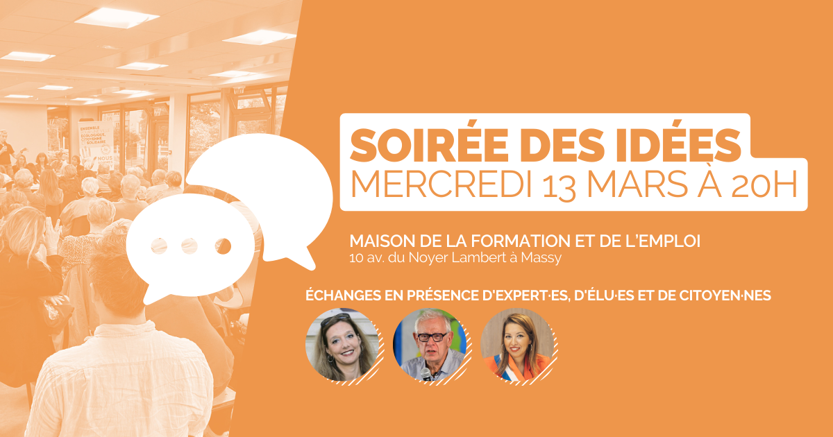 Quel avenir pour l’école publique ? Soirée des idées – mercredi 13 mars 2024 à 20 (Maison de la Formation et de l’Emploi, Massy)