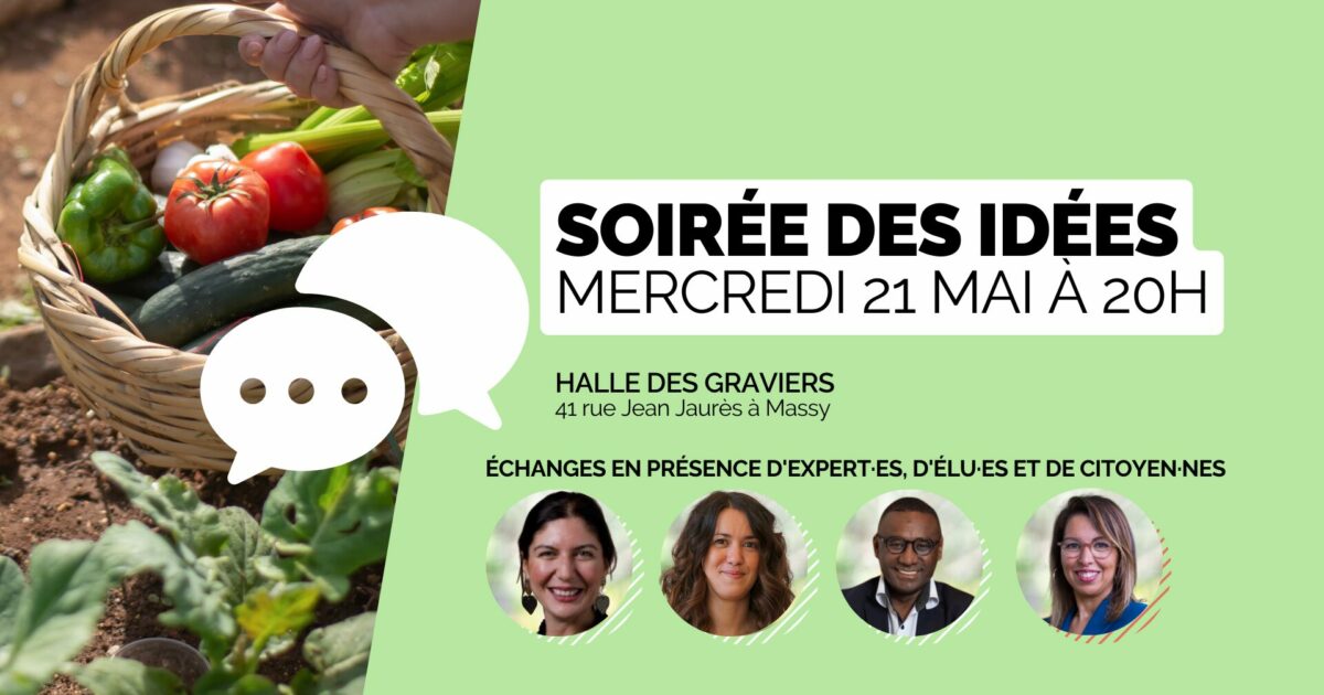 <time>mercredi 21 mai 2025 à 20h00</time>Bien manger de l'école à la maison - Soirée des idées